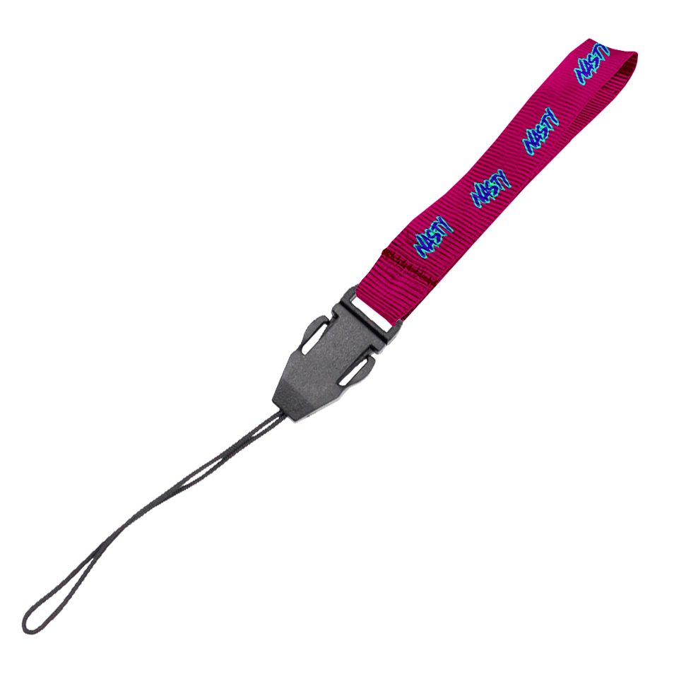 Petersham Wrist Phone Strap D/Sided Print with Cellphone Clip 15 x 340mm